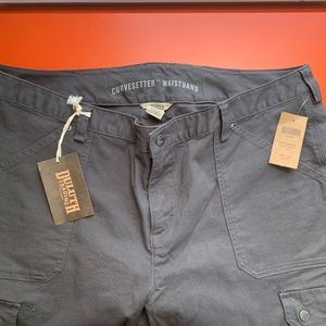 NWT Duluth Curvesetter canvas pant 18x31
